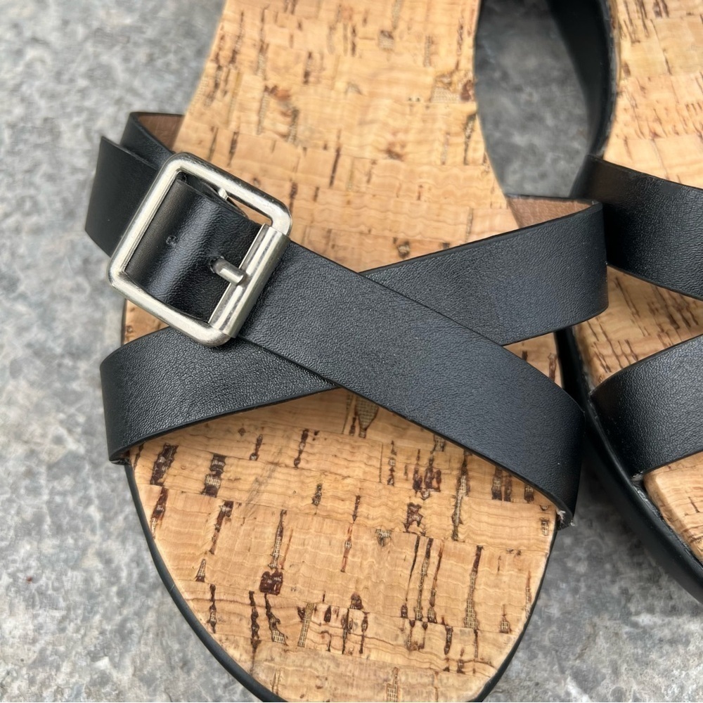 Jess 'Up Women's Size 8 Black Sandals | Never Worn | 2-Inch Heels - Picture 4 of 7